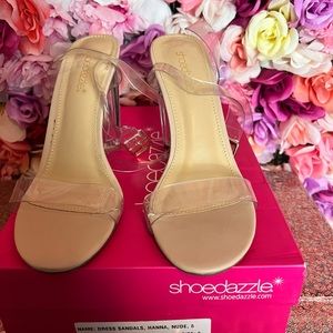 Clear Strapped Heels!